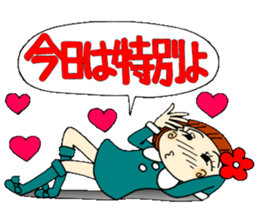 Castor bean-chan 13 sticker #8197336