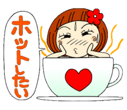 Castor bean-chan 13 sticker #8197345