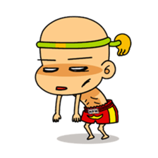 Muay Thai boy sticker #8197881