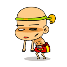 Muay Thai boy sticker #8197881