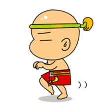 Muay Thai boy sticker #8197904