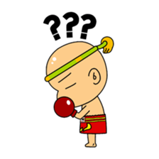 Muay Thai boy sticker #8197905