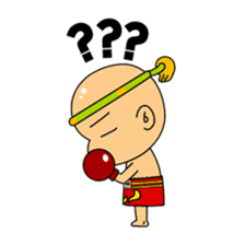 Muay Thai boy sticker #8197905