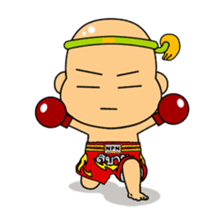 Muay Thai boy sticker #8197906