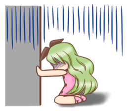 Green Bean Girl (ENG) sticker #8199254