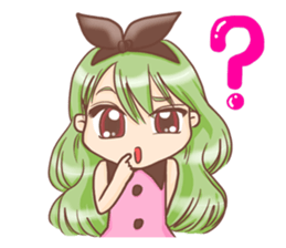 Green Bean Girl (ENG) sticker #8199263