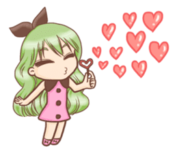 Green Bean Girl (ENG) sticker #8199266