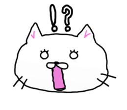 Little square cat sticker #8199476