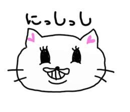 Little square cat sticker #8199479