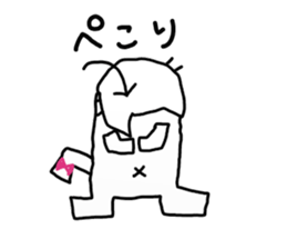 Little square cat sticker #8199486