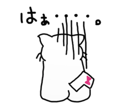 Little square cat sticker #8199497