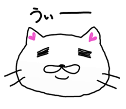 Little square cat sticker #8199500