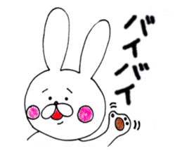 Rabbit name USA sticker #8199713