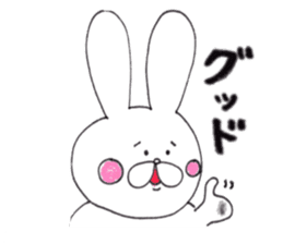 Rabbit name USA sticker #8199718