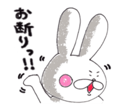 Rabbit name USA sticker #8199720
