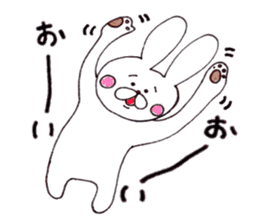 Rabbit name USA sticker #8199723