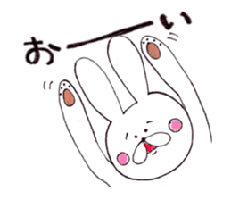 Rabbit name USA sticker #8199724