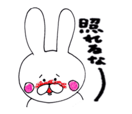 Rabbit name USA sticker #8199730
