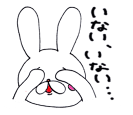 Rabbit name USA sticker #8199738