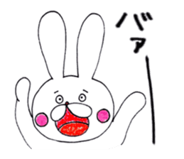 Rabbit name USA sticker #8199739