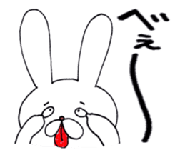 Rabbit name USA sticker #8199742