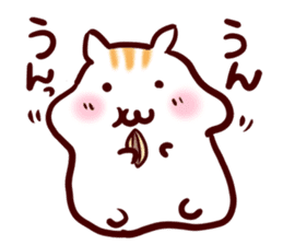 Character sticker of the hamster sticker #8199877
