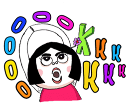 Dokmai rainbow sticker #8199911