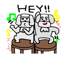 Nico&Puu with Teddy Bear sticker #8199955