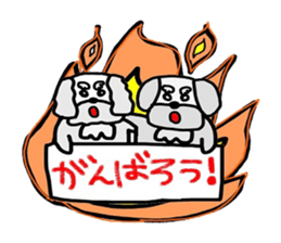 Nico&Puu with Teddy Bear sticker #8199965