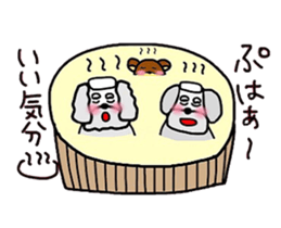 Nico&Puu with Teddy Bear sticker #8199987