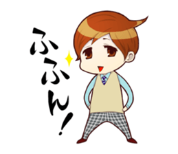 the high school boy3 sticker #8200508