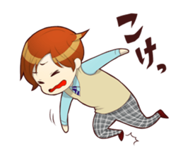 the high school boy3 sticker #8200513