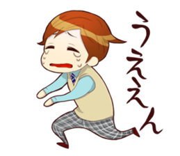 the high school boy3 sticker #8200516