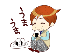 the high school boy3 sticker #8200527