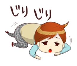 the high school boy3 sticker #8200544