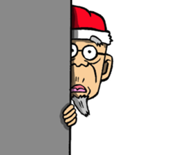 Santa Claus teacher sticker #8200696