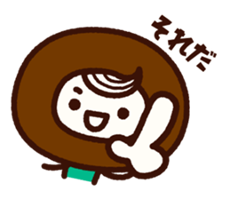 Chocolate Donuts Boy sticker #8200797