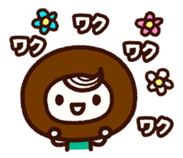 Chocolate Donuts Boy sticker #8200803