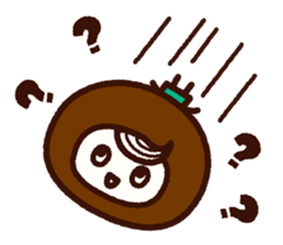 Chocolate Donuts Boy sticker #8200817
