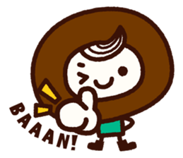 Chocolate Donuts Boy sticker #8200826