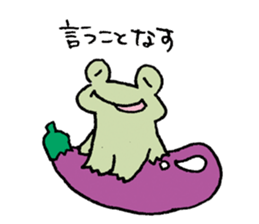 Frog to live sticker #8200950