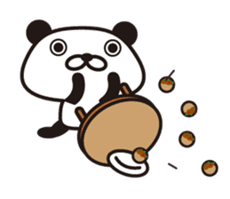 Panda Kansai dialect sticker #8201078