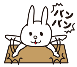 Japanese Funny & Cute Rabbit sticker #8201152