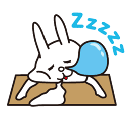 Japanese Funny & Cute Rabbit sticker #8201153