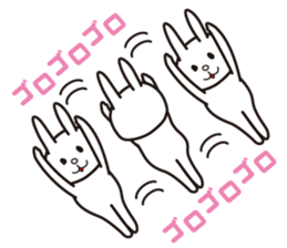 Japanese Funny & Cute Rabbit sticker #8201155