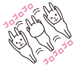 Japanese Funny & Cute Rabbit sticker #8201155