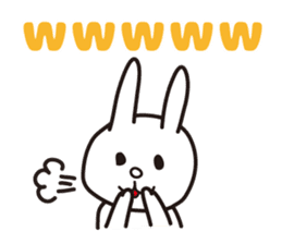 Japanese Funny & Cute Rabbit sticker #8201156