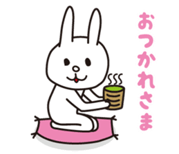 Japanese Funny & Cute Rabbit sticker #8201160