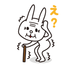 Japanese Funny & Cute Rabbit sticker #8201176