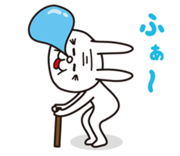 Japanese Funny & Cute Rabbit sticker #8201177